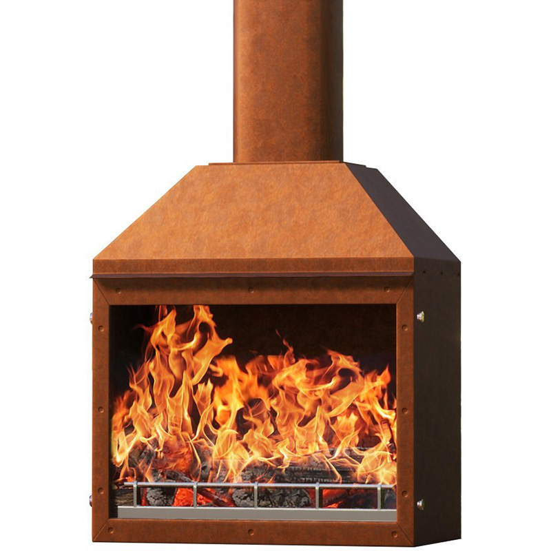 Zara CoreTen Freestanding Outdoor Fire & BBQ