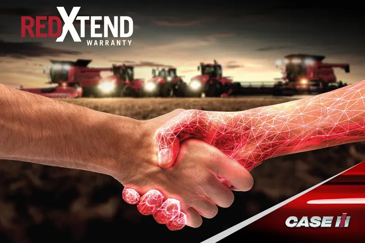 Case IH RedXtend extended warranty promotion at Stevenson & Taylor agricultural machinery dealership Hawke’s Bay
